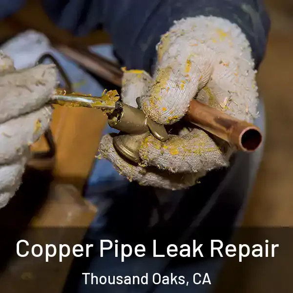  Copper Pipe Leak Repair Thousand Oaks, CA