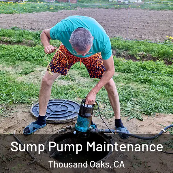  Sump Pump Maintenance Thousand Oaks, CA